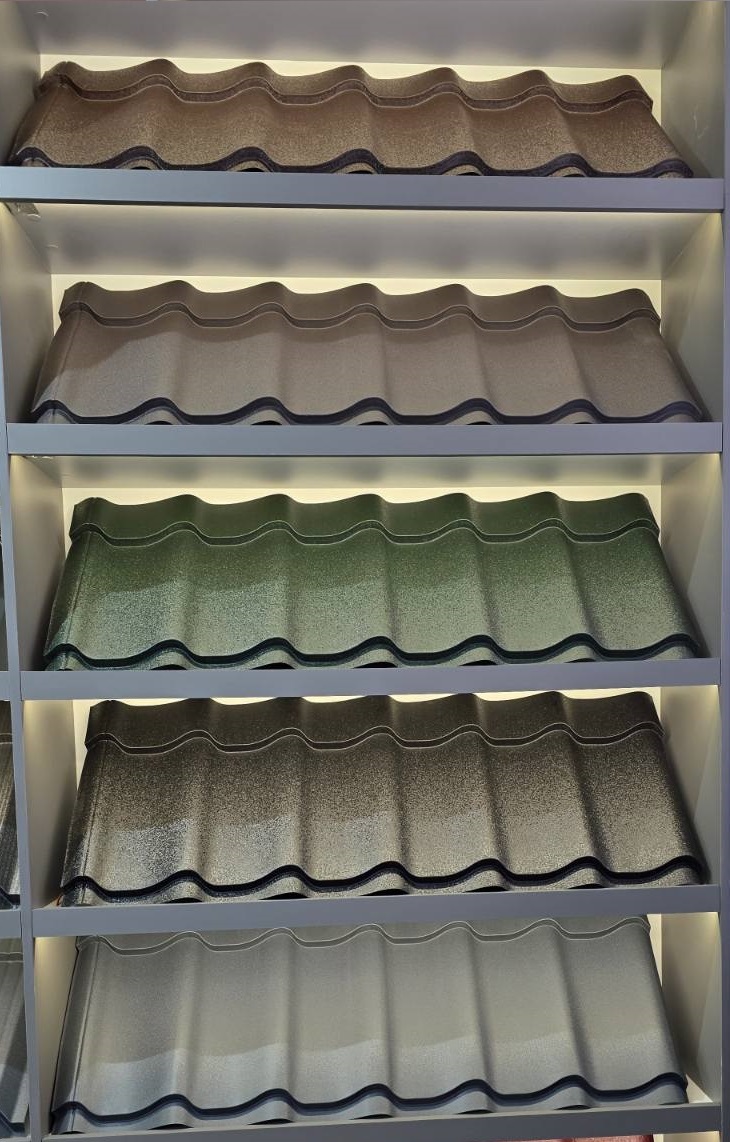 Țiglă metalică Royal 3D cu efect tridimensional